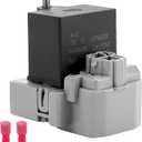 TSD2 W10189190 Relay/Overload and W10662129 Compressor Run Capacitor Compatible for Whirl-Pool Ken-More Elec-trolux etc Refrigerator by MIFLUS