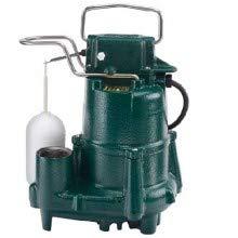 Zoeller 007921, Model 131 (M98) Replacement Cast Iron Effluent Sump Pump.5 HP, 115 Volts, 1 Phase, 9.4 Amps, 1-1/2" NPT Discharge, 72 GPM Max, 23 ft Max Head, 15 ft Cord, Automatic