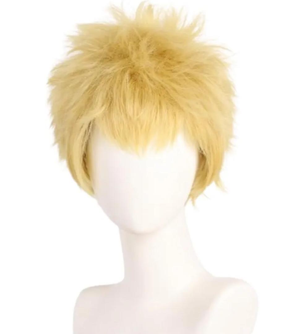 Game Skull Cosplay Wigs Ryuuji Sakamoto Cosplay Wigs Synthetic Hair Halloween Carnival Party