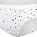 Hanes Girls' Cotton Stretch Underwear (Size S)