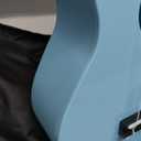 Kids Toy Ukulele 21 inch Soprano Ukelele,Musical Instrument, Ukulele Toy Gift for Children Beginners with Bag Picks Strings (Light blue)