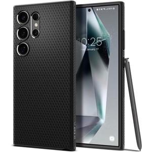 Spigen for Galaxy S24 Ultra Case, Liquid Air [No Magnet Ring] [Military-Grade Protection] - Matte Black