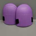 WinnerWhy Gardening Knee Pads for Women and Men Lightweight Waterproof Foam Knee Pads for Gardening and Housework with Adjustable Hook'n'Loop Straps (Purple)