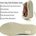 Men's Sandals Summer Breathable Sport Sandals Arch Support Casual Leather Adjustable Closed Toe Outdoor (7, Black)