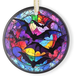 Christmas 2025 Ornaments, Christmas Ornament Gift, Holiday Keepsake, Stocking Stuffers, Gift Ideas - Mysterious Bats