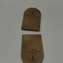 Premium Adjustable Orthopedic Heel Lift - Made in The USA - for Heel Pain and Leg Length Discrepancies - Large Pack of 2 Brown