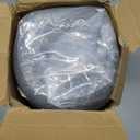 Bedluxe Adjustable 4pcs Bed Wedge Pillow Set, Memory Foam Wedge Pillow Post Surgery for Back, Neck, Leg Pain Relief, Pillow Wedge for Sleeping, Sitting up in Bed, Acid Reflux and GERD, Dark Grey (Adjustable 9&12 Inch + 2 Head Pillow)