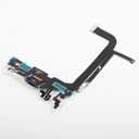 For iPhone 13 Pro Max Lightning Charging Port Replacement (Blue) USB Dock Connector Flex Cable Assembly Includes Waterproof Tape & Tool Kit for A2643, A2484, A2641, A2644, A2645