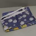 ZhrGoflli Happy Birthday Backdrop 8x6ft Navy Blue Balloons Glitter Photo Background for Boy Men Birthday Party Fabric Banner Large Party Decorations