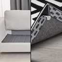 GORILLA GRIP Sofa Support Board 70in and Rug Gripper Pads 24 Pack, 2 Item Bundle