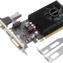 QTHREE NVIDIA GT 730 4GB Graphics Card,DDR3,128-Bits,Video Card for PC,PCI Express x16,DVI-I,HDMI,VGA,Low Profile Computer GPU,DirectX 11,Support 2K