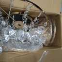 Metal Gold Flower Stands for Centerpieces - 21.88" Tall Wedding Decor Flower Vases, Elegant Floral Crystal Vases, 2pcs of Table Centerpiece Floral Stands for Wedding Party Event Home Decorations