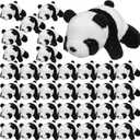 Sotiff 36 Pcs Panda Stuffed Animal Bear Panda Plush 4 Inch Mini Stuffed Animals Small Soft Gifts, Jungle Safari Easter Party Favors, Classroom Prizes, Stocking Stuffers Bulk