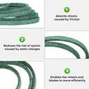 144200 Lawn Mower Deck Belt for AYP for Pulan 532144200 131290 532419271, for Husqvarna LTH120 LTH130 LT1238 LT1538 LRH125 YTH190 CT126 CTH126, for Drive Belt 532126520 532178138, Aramid, 1/2" x 88"