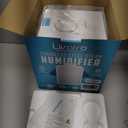 Stainless Steel Humidifier, 3L Warm Mist Humidifier, Easy Clean with Warm Steam Humidifier, Healthy Air Mist Humidifiers for Bedroom Living Room, with Sleep Mode and Auto-off Setting