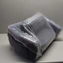 Toddler Baby Chair Couch Sofa Kids Foldable 2-in-1 Sherpa Fold Out Couch Toddler Chairs Comfy for Boys & Girls Convertible Kids Furniture lounge chair for Playroom with Double Pockets, Dark Grey