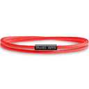 Motti Way Men & Women Nautical Durable Red Rope Cord Cuff Unisex Waterproof Bracelet with Magnetic Clasp, XL Size
