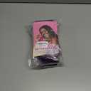 2 x Purple Braiding Hair 24 Inch Long Pre Stretched Hair Straight Yaki Texture Synthetic Hair Extensions Softness, 2 Packs