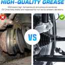 Front Left or Right CV Axle for Polaris Ranger Midsize 500/570 / EV/ETX 2015 2016 2017 2018 2019 2020 2021, Replace for 1333238, 2 Front Axles