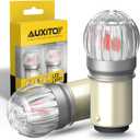 AUXITO 1157 LED Bulbs Red Brake Light, 400% Brighter 2057 2357 7528 BAY15D LED Light for Tail Lights, Brake Stop Signal Light, Side Marker Parking Light, Pack of 2