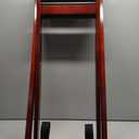 G.E.T. TSW-103 31.5" Tall Folding Mahogany Wood Tray Stand (Qty,1)