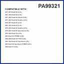 PG Engine Air Filter PA99321 | Fits 2018-2025 Audi Q5, 2017-2025 A4 Quattro, 2018-2025 A5 Sportback, 2021-2025 Q5 Sportback, 2018-2024 A5 Quattro, 2020-2025 Q5 PHEV, 2017-2024 A4