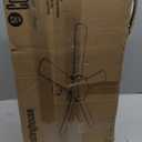 Westinghouse 7307200 Comet, Transitional Dimmable LED Ceiling Fan with Light, 52 Inch, Espresso Finish, Frosted Glass