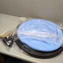 Balance Ball Half Exercise Ball, Inflatable Balance Trainer With Resistance Band And Pump, Half Ball Balance Trainer 23 Inch Yoga Ball For Home Gym Workouts, Strength Training, 1200Lb Cap,