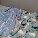 Yoofoss Baby Sleep Sack 12-18 Months, Long Sleeve Sleep Sack 1.5 Tog, Fleece Baby Wearable Blanket with 2-Way Zipper, Soft Warm