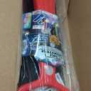 Geospace Winter Fun Foldable Snow Scooter, Ski Skooter, Snow Sled Kids Snowboard Multi-Purpose Snow Skate for Ages 8 & Up - Asstd Colors (Red, Blue or Green) (Two LED Lights (Red, Blue or Green))