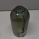 Makeup Brush Holder With Dustproof Cover 360 Rotating Makeup Brush Organizer For Vanity Bathroom, Green