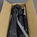 Tranquitas Dog Car Seat for Large Dogs, Back Seat Extender with Mesh Windows, Strong Support Dog Car Seat Cover for Cars, Trucks and SUVs (Black and Silver)