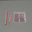 Wispy Lash Clusters Kit Natural Eyelash Clusters C Curl Lash Extension Kit 11-13mm Manga Cluster Eyelash Extensions 80Pcs with Waterproof Lash Glue and Tweezers DIY at Home (Bonny Kit)