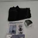 Magnetic Screen Door - Fits Door Opening 36 x 82 in, Actual Screen Size 38"x83", Hands Free Mesh Partition,Heavy Duty Curtain Keeps Bugs Out, Frame Hook & Loop, Pet and Kid Friendly (Polyester-Black)