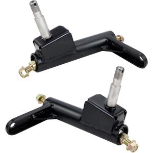 Left&Right Spindle Steering Knuckle for coleman kt196 go kart parts Fits For Coleman CK196-T, KT194,KT196,196cc 6.5 Hp Gas Powered Go-Karts,Replacement 4-Wheeler Quad Parts for steering spindle