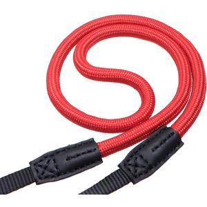 Quick Release Camera Neck Strap Shoulder Strap Belt for Mirrorless Digital Cameras Climbing Rope with Quick Release QD Loops Connector with O-Ring Adjustable Length 30-53inch Red