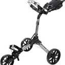 Bag Boy Nitron Golf Push Cart (Silver/Black)