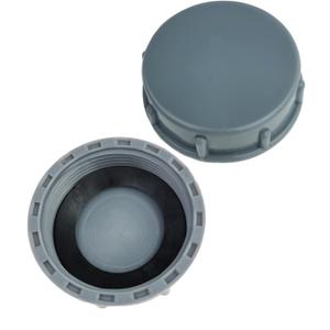 2 Pack Kitchen Sink Waste Pipe Blanking Cap Female Thread 56mm Pipe Cap G2 for Sealing Joints & Pipes End