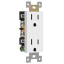 ENERLITES 100 Pack Decorator Wall Outlet 15A Standard Electrical Receptacle