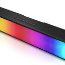 AFK Computer Speakers, Computer Sound Bar with RGB Lights, USB Powered PC Speakers with Stereo Sound, Bluetooth 5.1 and 3.5mm Aux-in Gaming Speakers for Desktop
