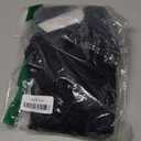 REORIA Womens Trendy Sexy Mock Turtle Neck Long Sleeve Sheer Mesh Ruched Going Out Bodysuits Tops (Small, Black)