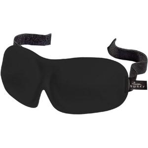 Bucky 40 Blinks No Pressure Eye Mask for Travel & Sleep (1 Count (Pack of 1), Black)