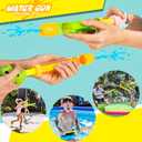 Dramosary 12 Pack Super Water Soaker Blaster Squirt Guns, Dinosaur Unicorn Water Shooters for Kids Bulk Summer Outdoor Swimming Water Game Fighting Play Toys