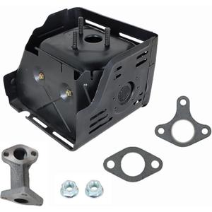 18310-ZE2-W61 GX370 Silencer Kit Replacement for GX340 GX390 13HP Engine