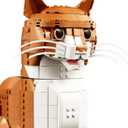 Whiskers for Lego 21349 Ideas Tuxedo or Lego 21376 Ideas Orange Cats Snap-in Accessory - Compatible with Model 21349 or 21376 (Whiskers Only, Not The Building Block Kit) (Classic Edition)
