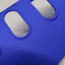 VR Silicone Case for Meta Quest 3, Design Upgraded Accessories for Oculus Quest 3, Face Cover, Controller Grips, Shell Cover, Lens Cover, Disposable Eye Cover (Blue)