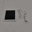 Solar Panel for Ring Camera, 4W Solar Charger Compatible with Rings Spotlight &Stick Up Outdoor Cam Battery, 10ft Long Cable with USB-C to Ring Barrel Plug Adapter (White)