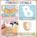 Justforjoyful Birthday Bulletin Board Classroom Decorations Crayon Box Cutouts Boho Crayon Name Tags Decoration for Wall Chalkboard Decors Preschool Classroom Decor Teacher Back to School Supplies