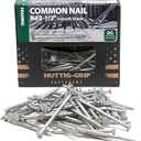 Huttig-Grip 2-1/2 in Framing Common Nail 8d Size, Outdoor Galvanized Finish, 1 lb Pack of 104 Nails