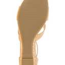XOXO Women's Alisha Heeled Sandal (9.5, Tan)